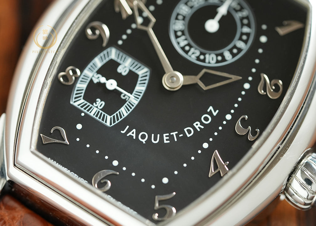 Jaquet Droz Tonneau GMT Steel