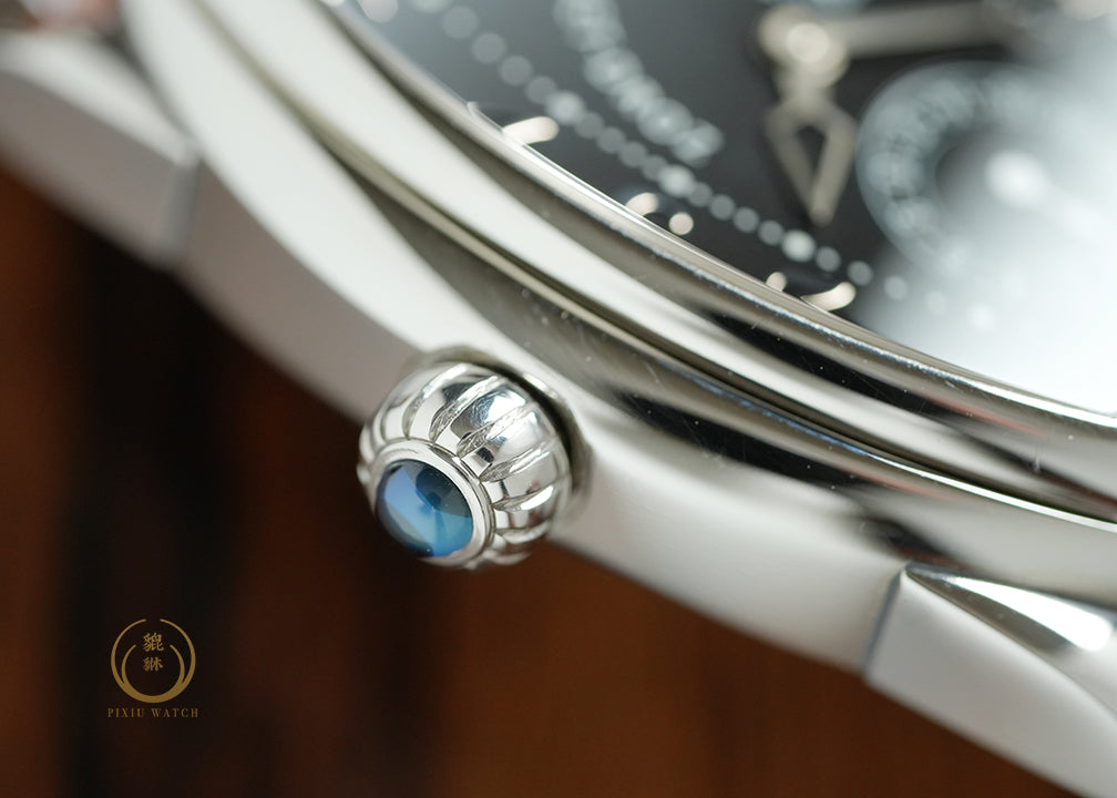 Jaquet Droz Tonneau GMT Steel