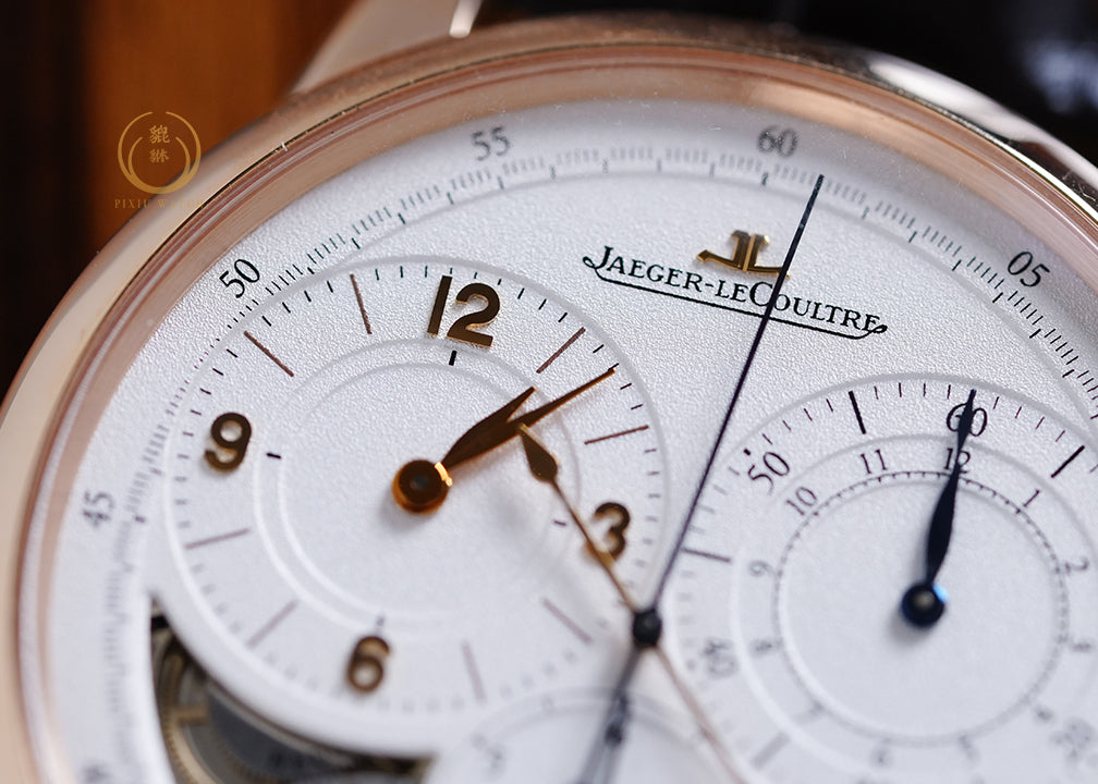 Jaeger Duometre Chronograph Pink Gold