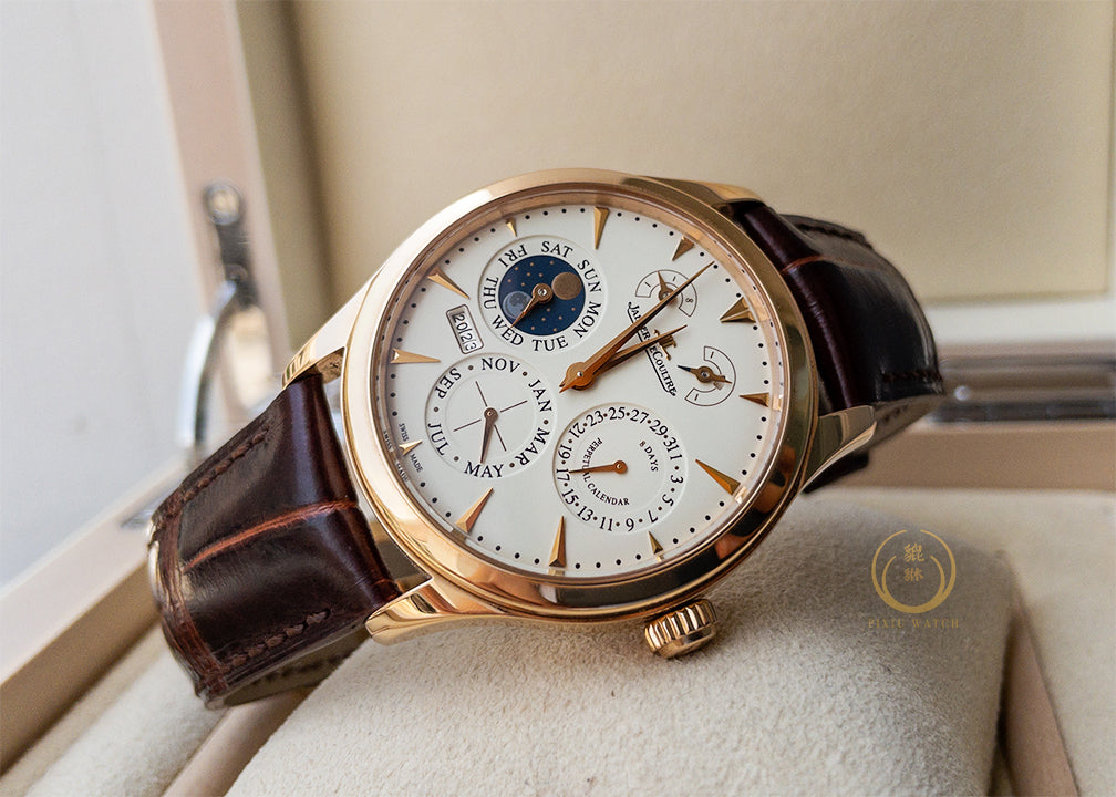 Jaeger-LeCoultre Master 8 Days Perpetual Calendar Rose Gold