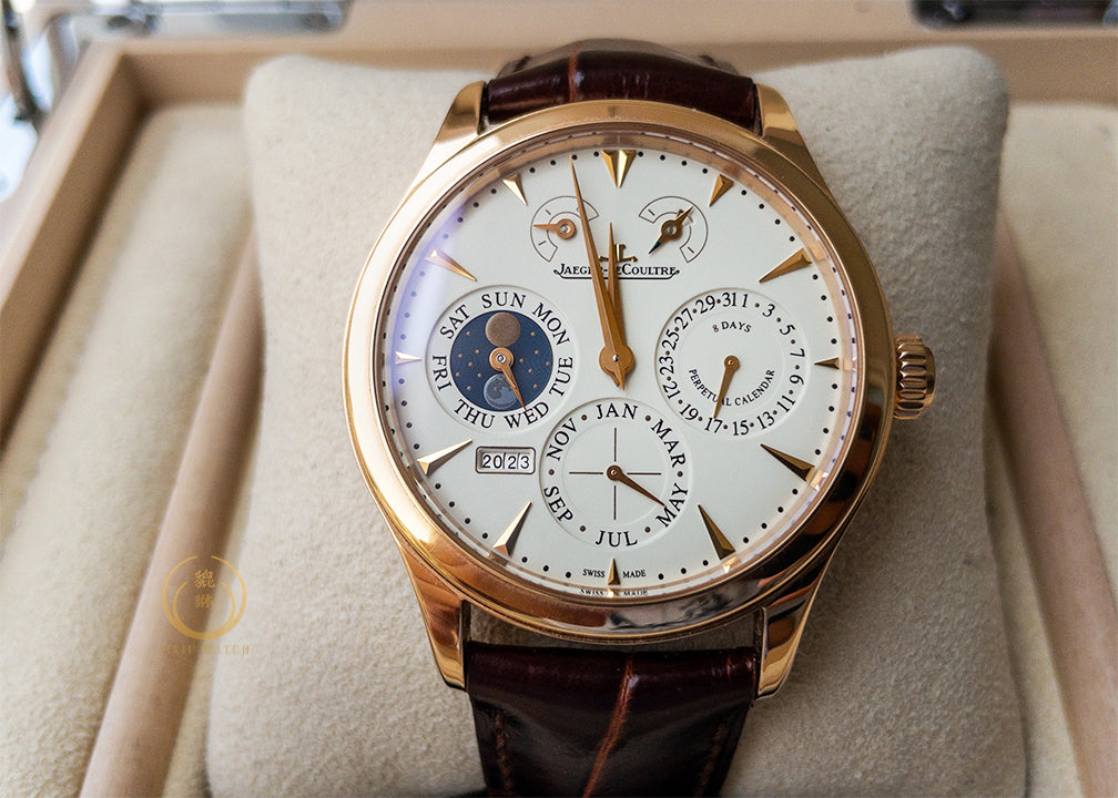 Jaeger-LeCoultre Master 8 Days Perpetual Calendar Rose Gold