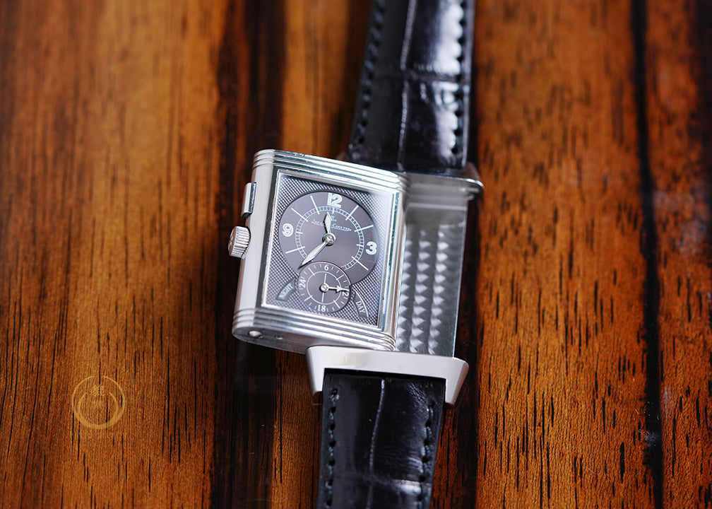 JLC Reverso Duoface Steel Q2718110