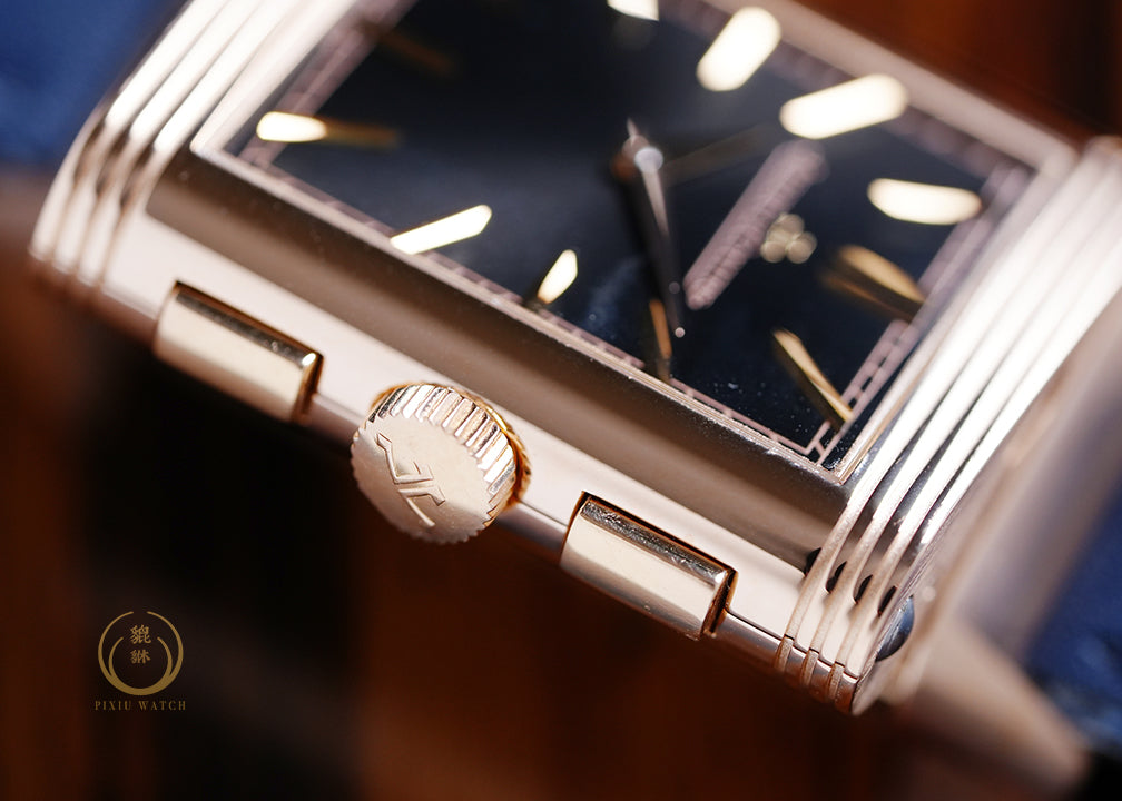 Jaeger Reverso Tribute Chronograph Pink Gold