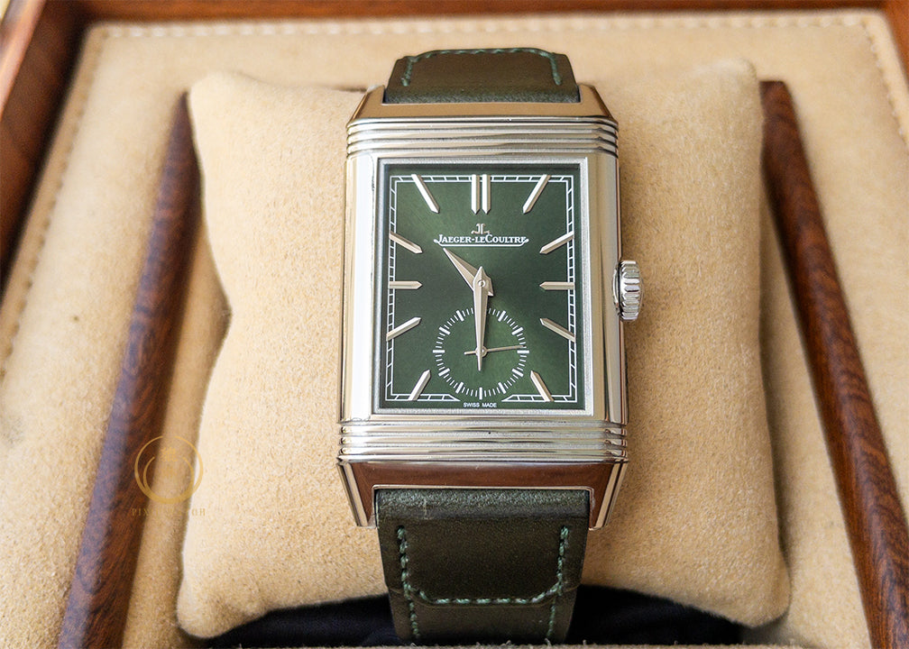 JLC Reverso Tribute Monoface Deep Green