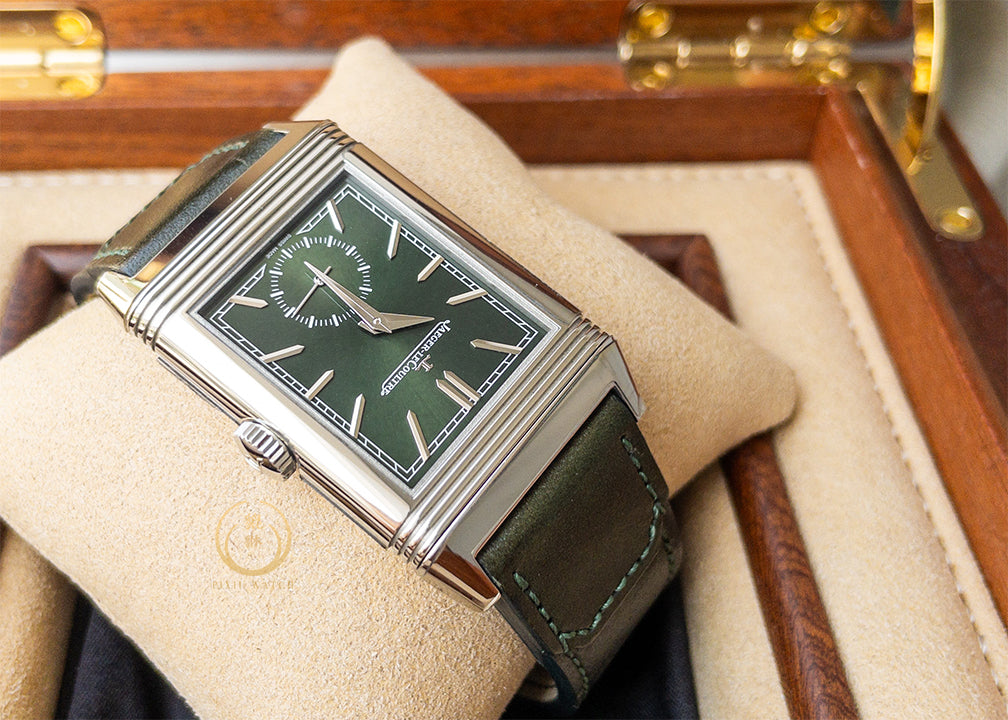 JLC Reverso Tribute Monoface Deep Green