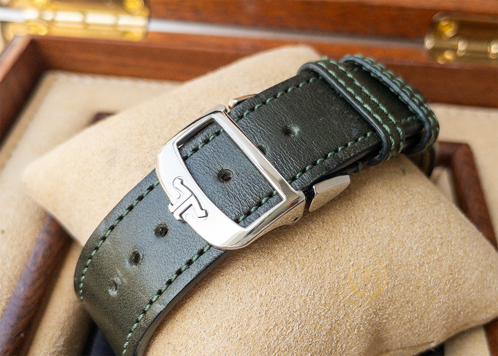 JLC Reverso Tribute Monoface Deep Green