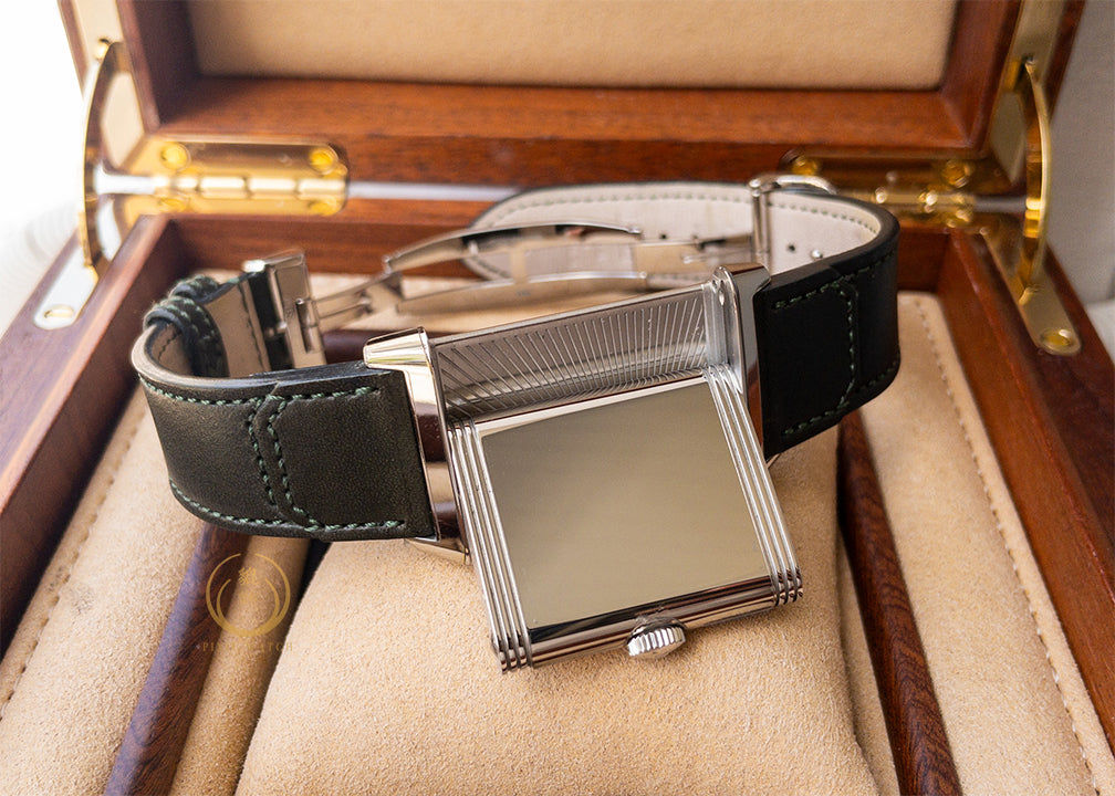 JLC Reverso Tribute Monoface Deep Green