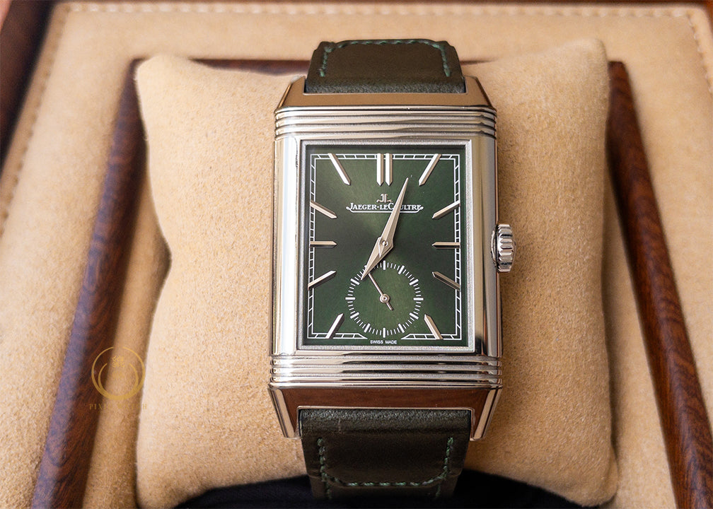 JLC Reverso Tribute Monoface Deep Green