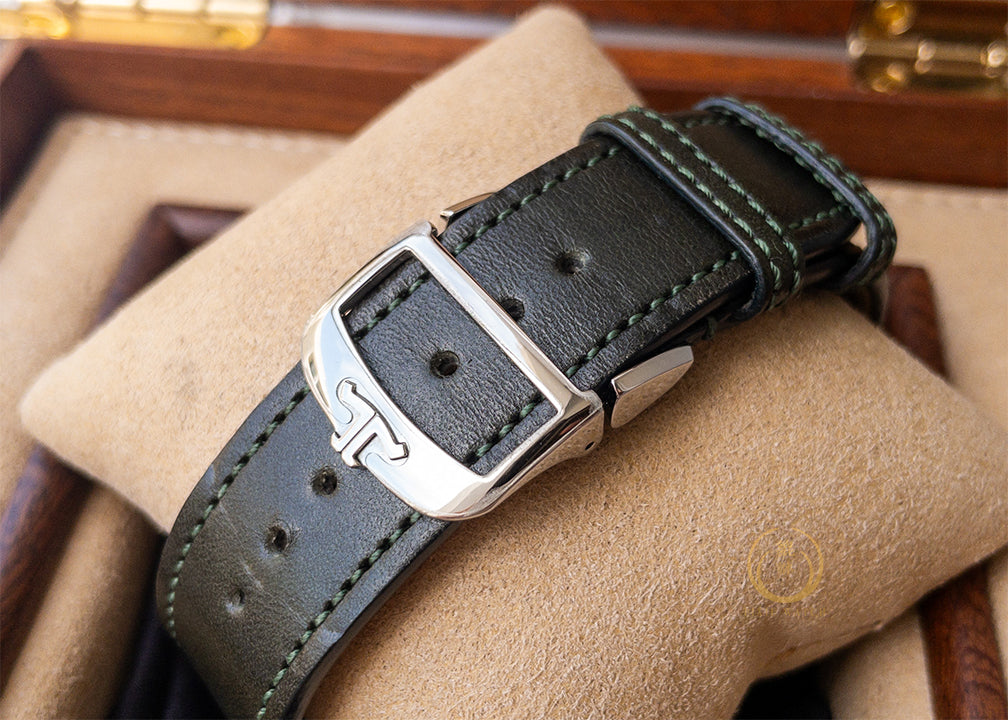 JLC Reverso Tribute Monoface Deep Green