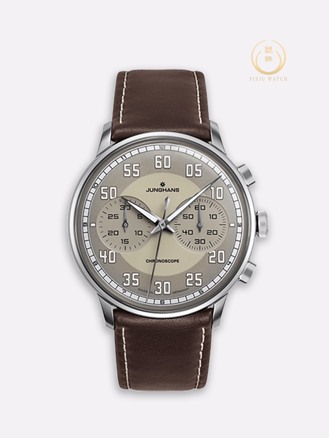 Junghans Chronoscope Tan/Gray