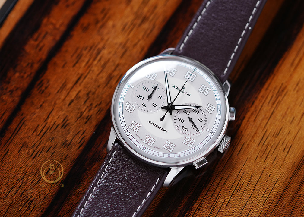 Junghans Chronoscope Tan/Gray