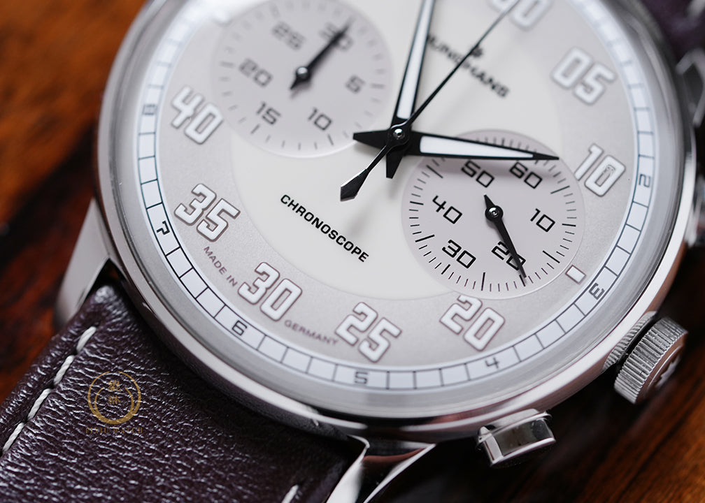 Junghans Chronoscope Tan/Gray