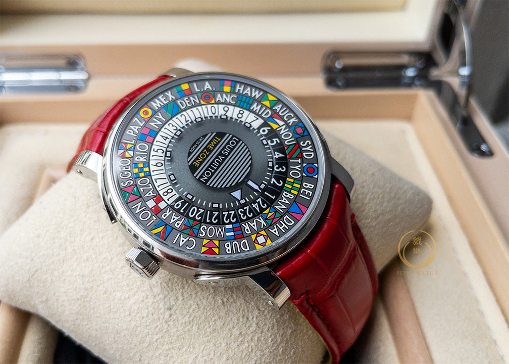 Louis Vuitton Escale Time Zone Steel