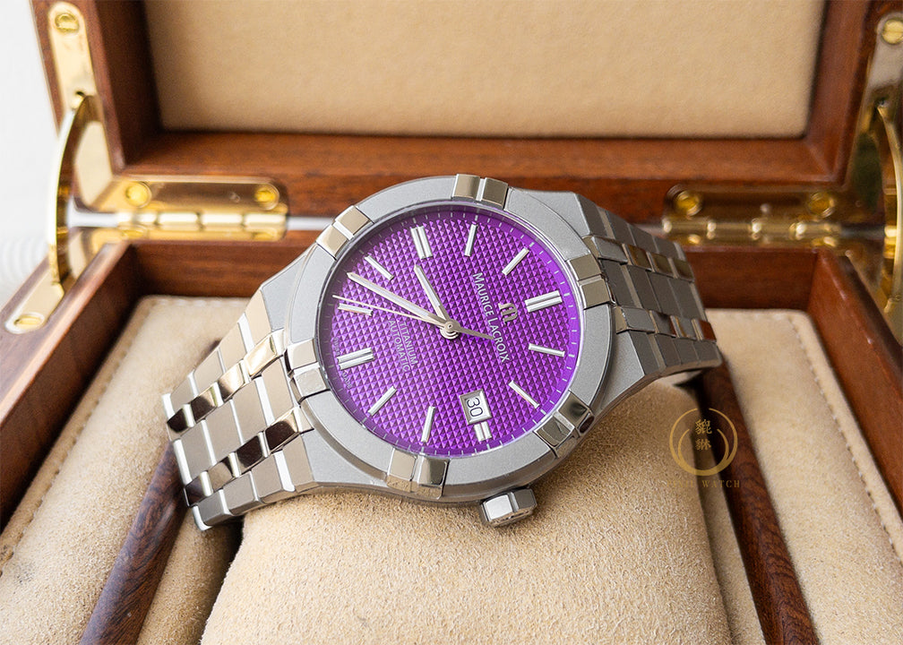 Maurice Lacroix AIKON Purple Titanium