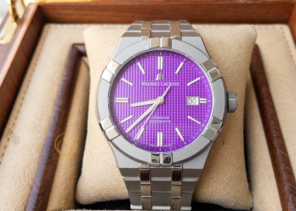 Maurice Lacroix AIKON Purple Titanium