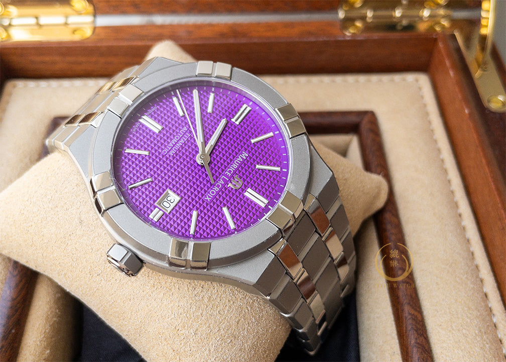 Maurice Lacroix AIKON Purple Titanium