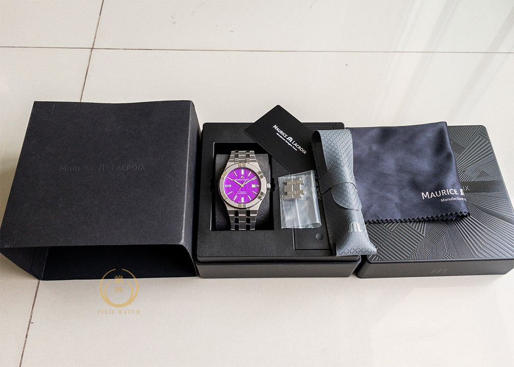 Maurice Lacroix AIKON Purple Titanium