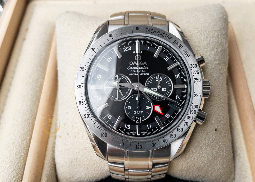 Omega Speedmaster Broad Arrow GMT