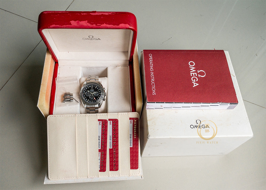 Omega Speedmaster Broad Arrow GMT