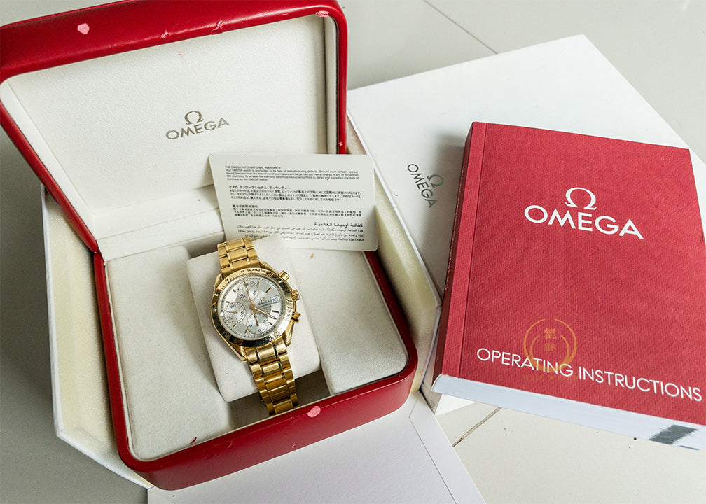 Omega Speedmaster Full Yellow Gold