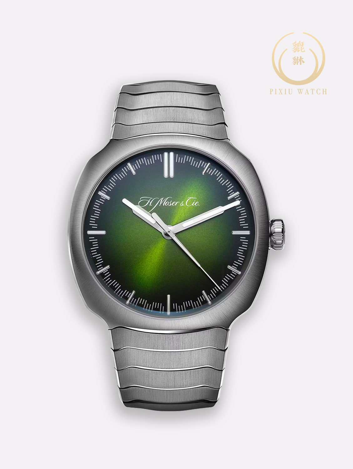 H. Moser & Cie. Streamliner Matrix Green
