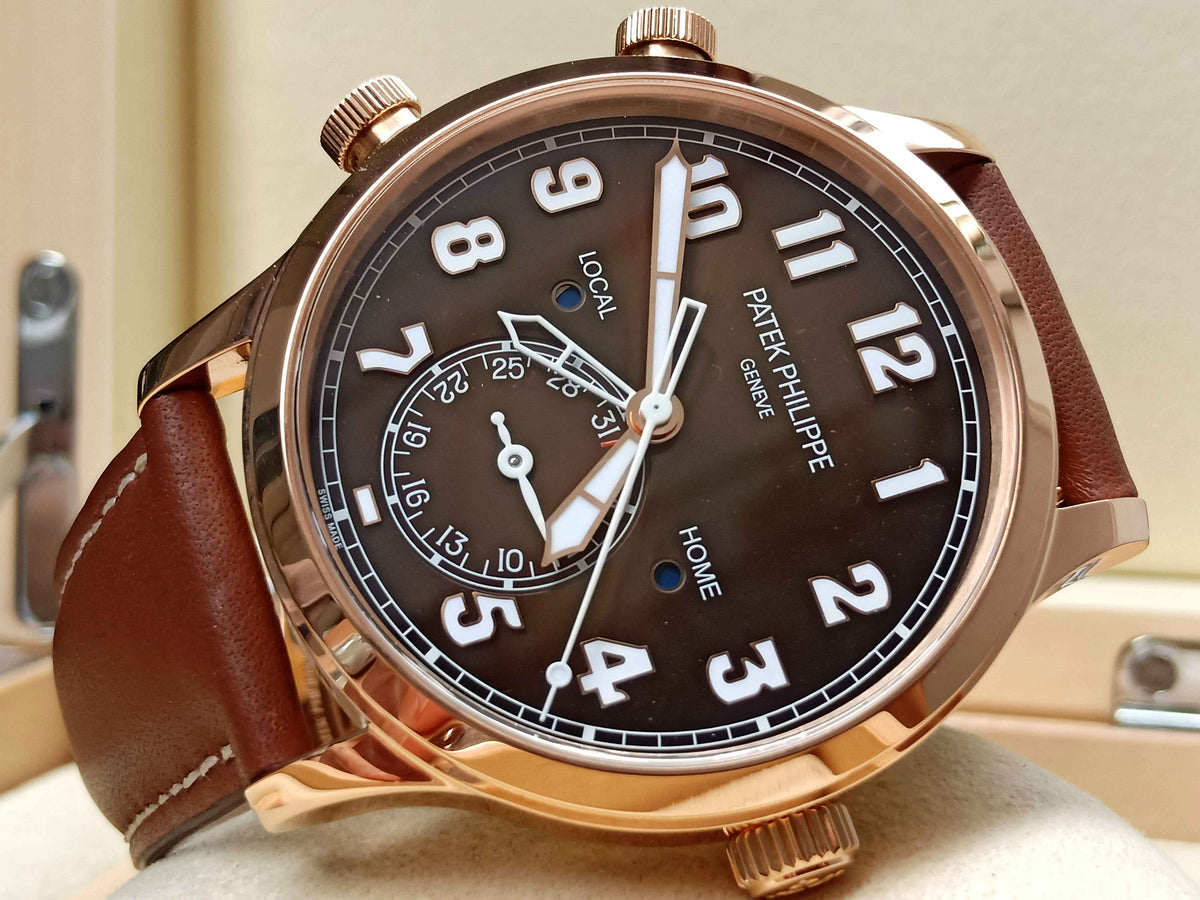 Patek Phillipe Travel Time 5524R-001 Rose Gold