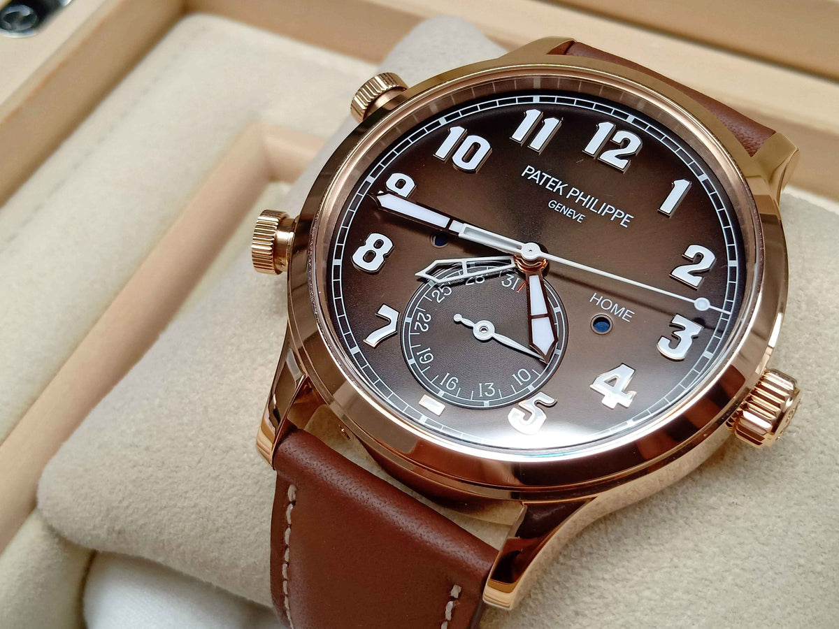 Patek Phillipe Travel Time 5524R-001 Rose Gold
