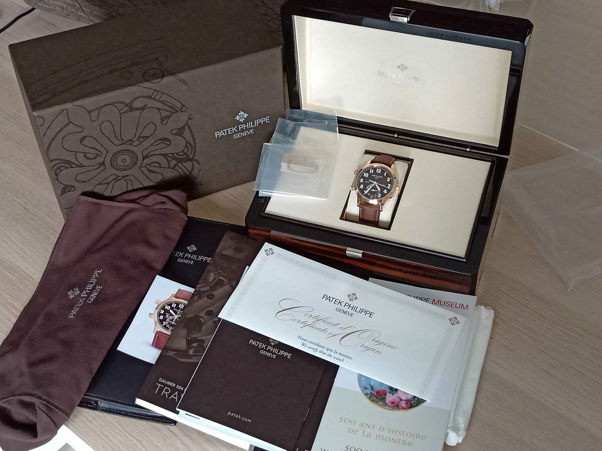 Patek Phillipe Travel Time 5524R-001 Rose Gold