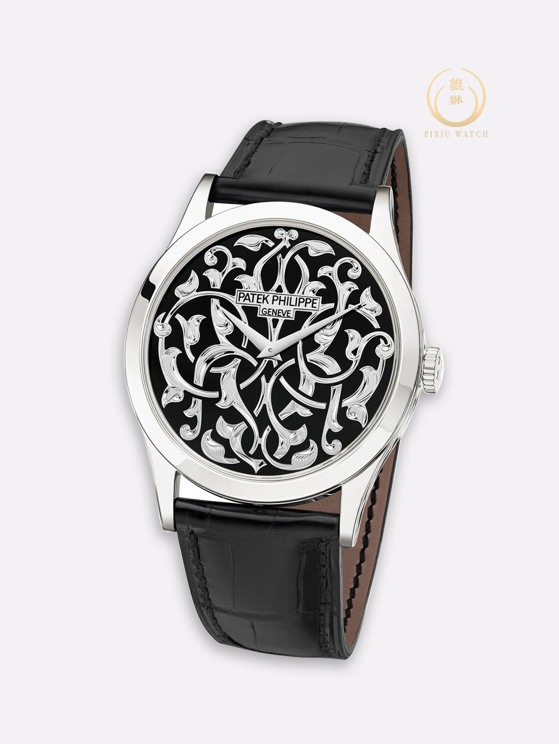 “NOS” Patek Rare Handcrafts Platinum