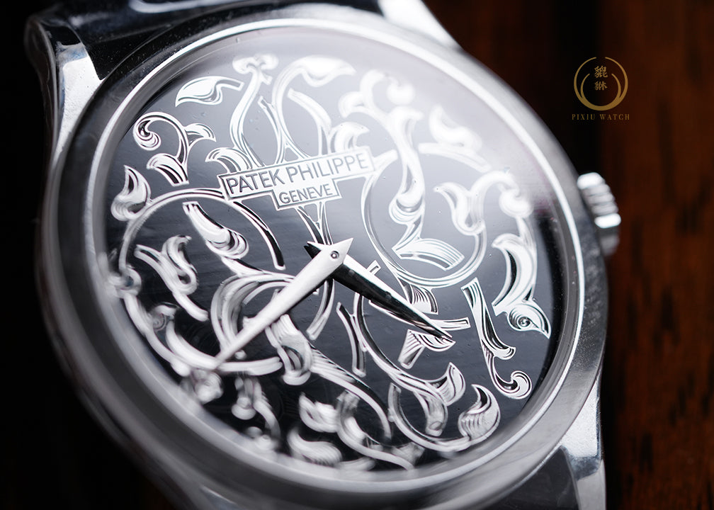 “NOS” Patek Rare Handcrafts Platinum