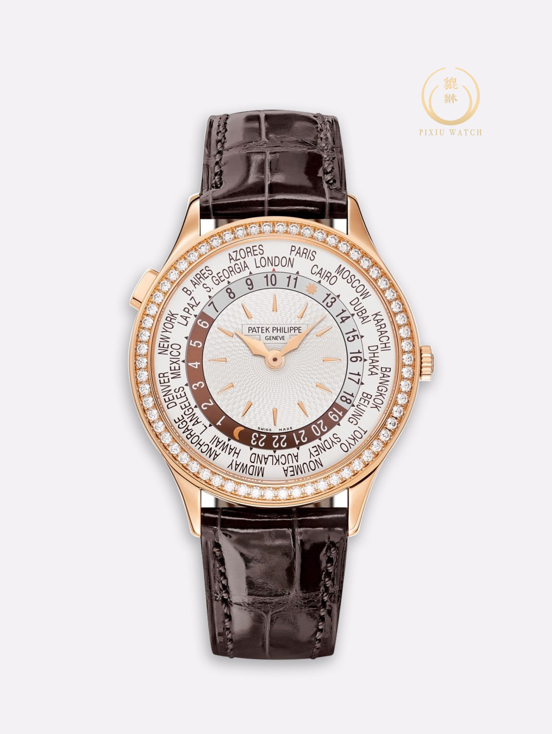 Patek World Time Rose Gold 7130R-011