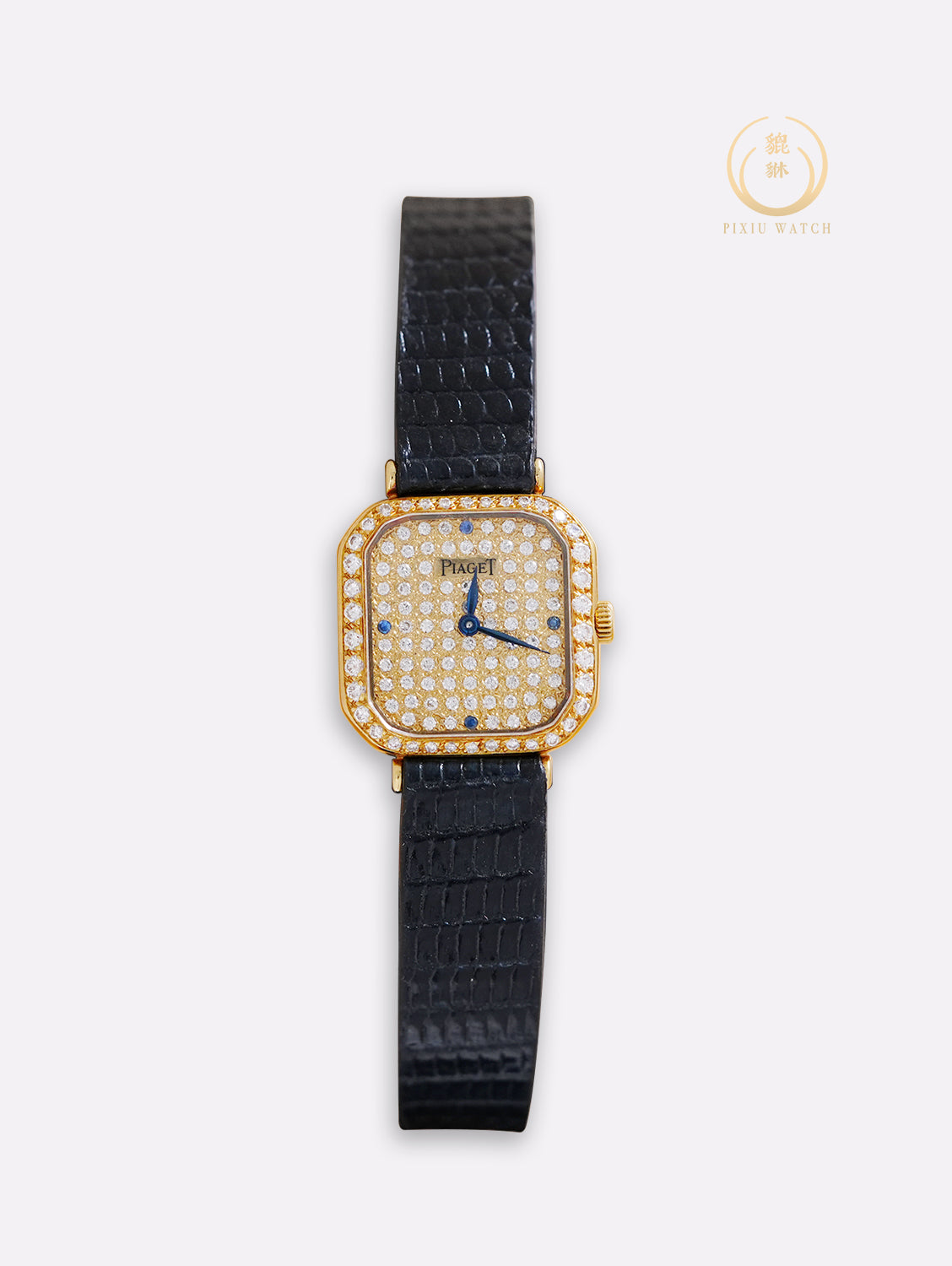 Piaget Quartz Diamonds Dial Yellow Gold