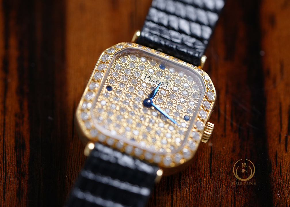Piaget Quartz Diamonds Dial Yellow Gold