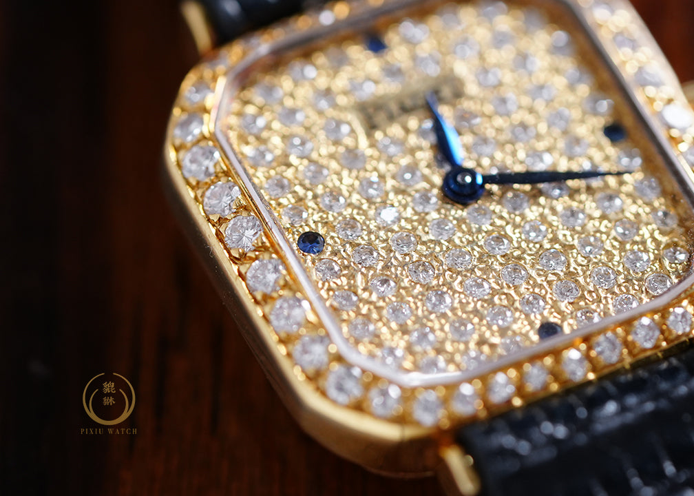 Piaget Quartz Diamonds Dial Yellow Gold