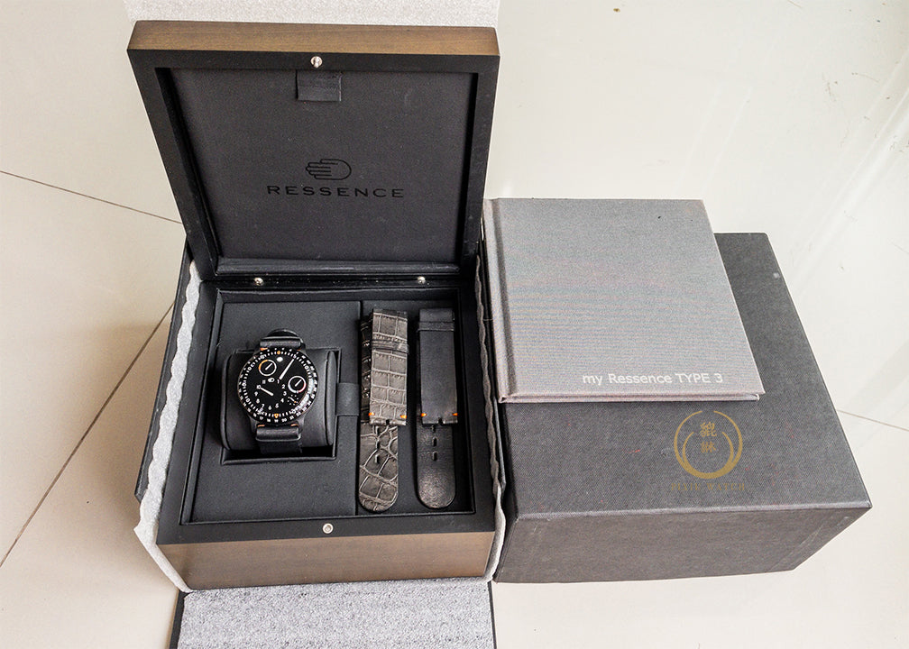 Ressence TYPE 3BB ‘Black Black’
