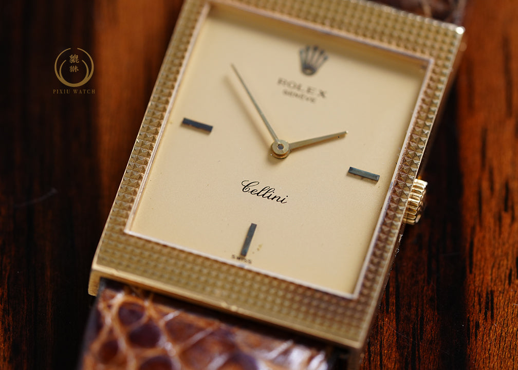 Rolex Cellini 4127 Clous de Paris Yellow Gold