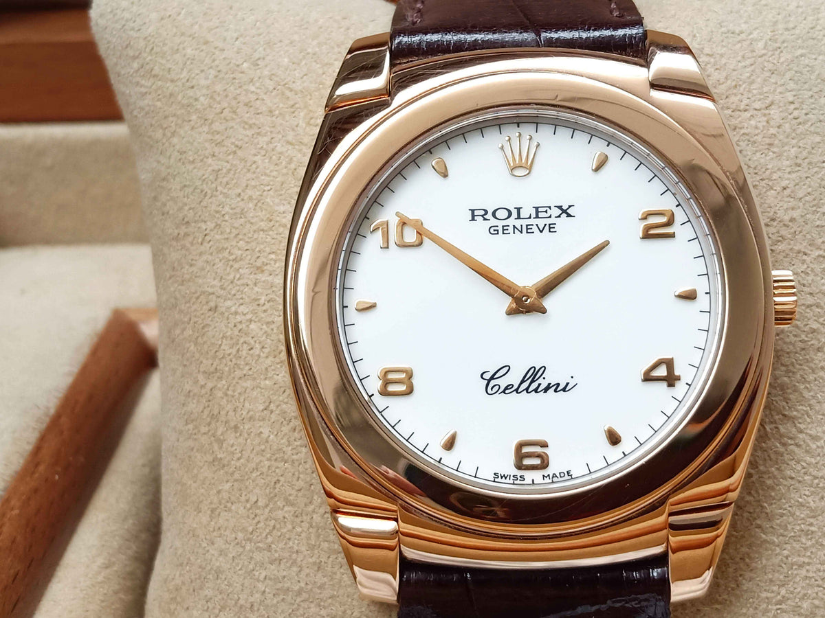 Rolex Cellini Cestello 18K Rose Gold
