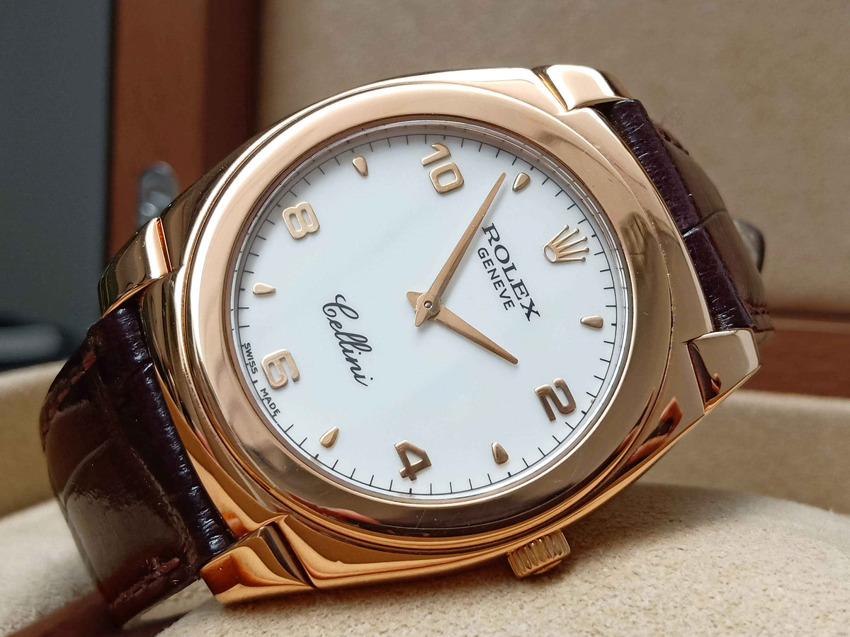Rolex Cellini Cestello 18K Rose Gold