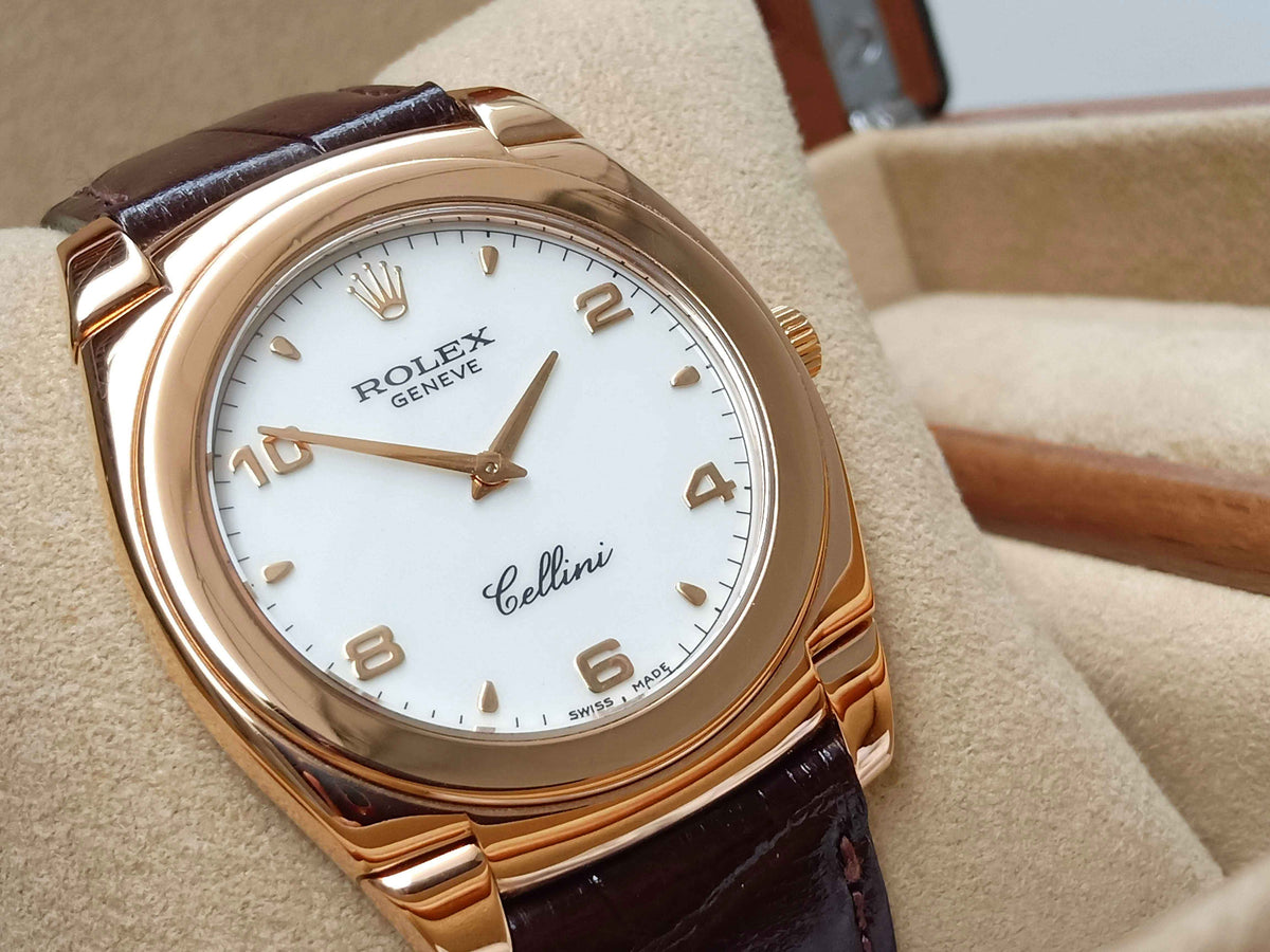 Rolex Cellini Cestello 18K Rose Gold