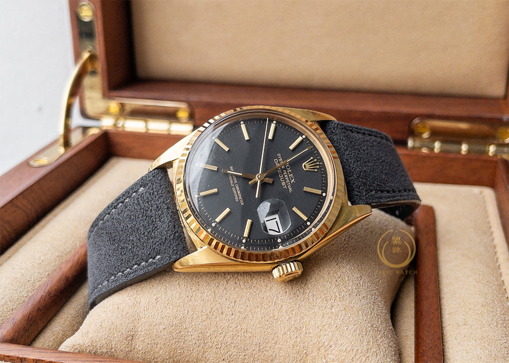 Rolex Datejust 1601 Black Pie-pan