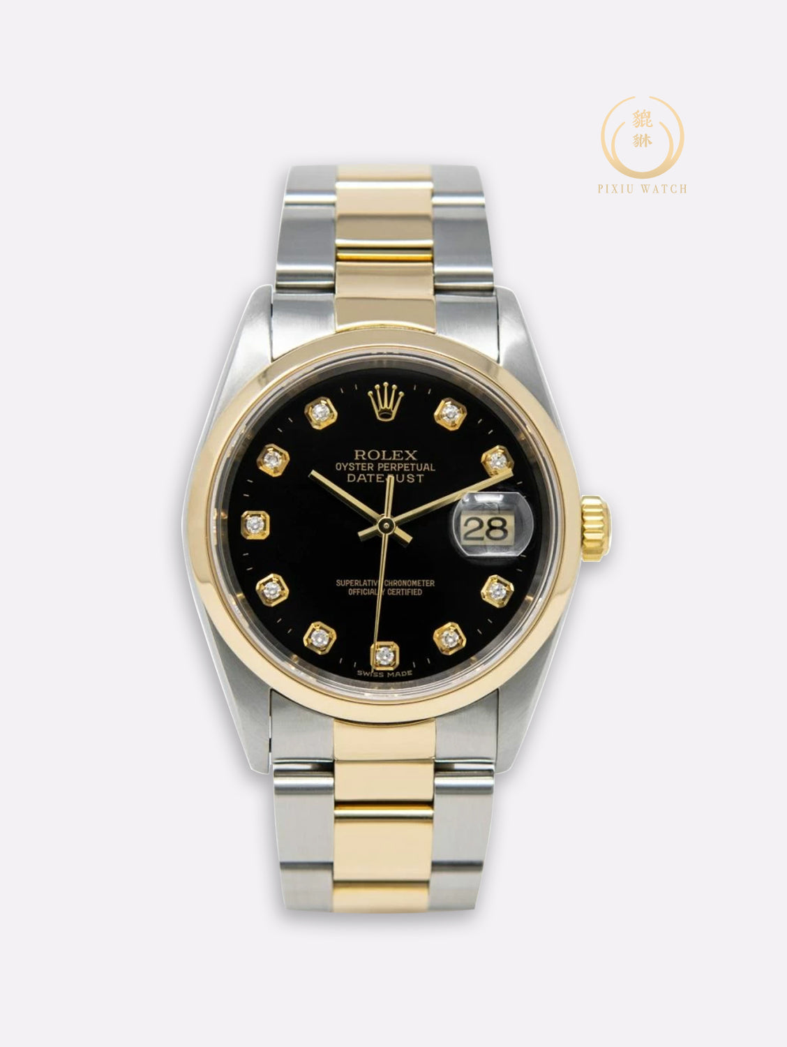 Rolex Datejust 16203 Two Tone Diamond