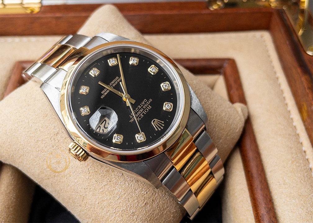 Rolex Datejust 16203 Two Tone Diamond