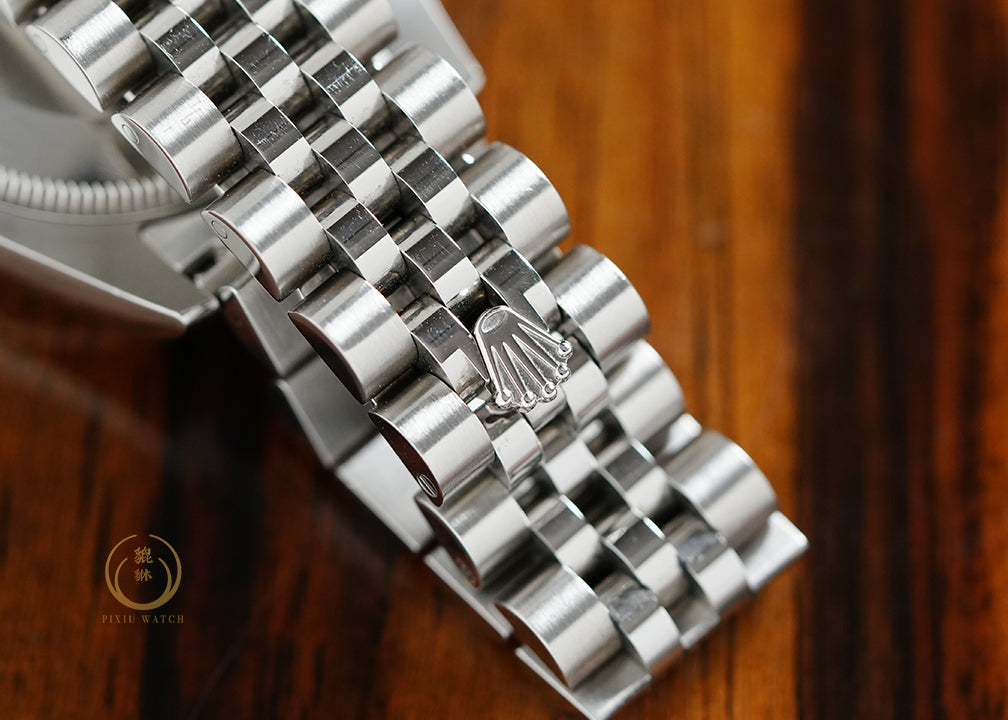 Rolex Datejust 31 White Gold Steel 178274