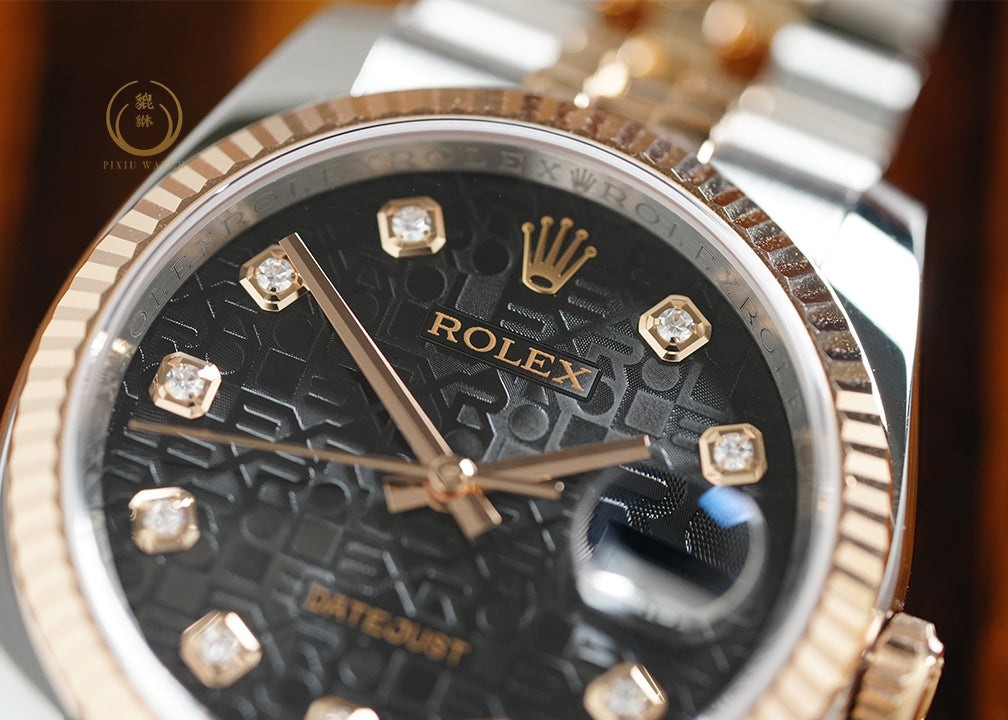 Rolex Datejust 36 Two Tone Com Dial 116231