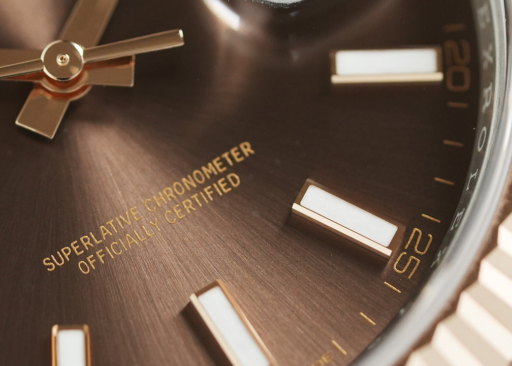 Rolex Datejust 41 Two-tone Chocolate Dial