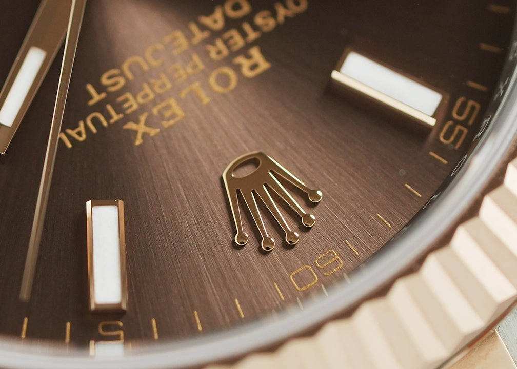 Rolex Datejust 41 Two-tone Chocolate Dial