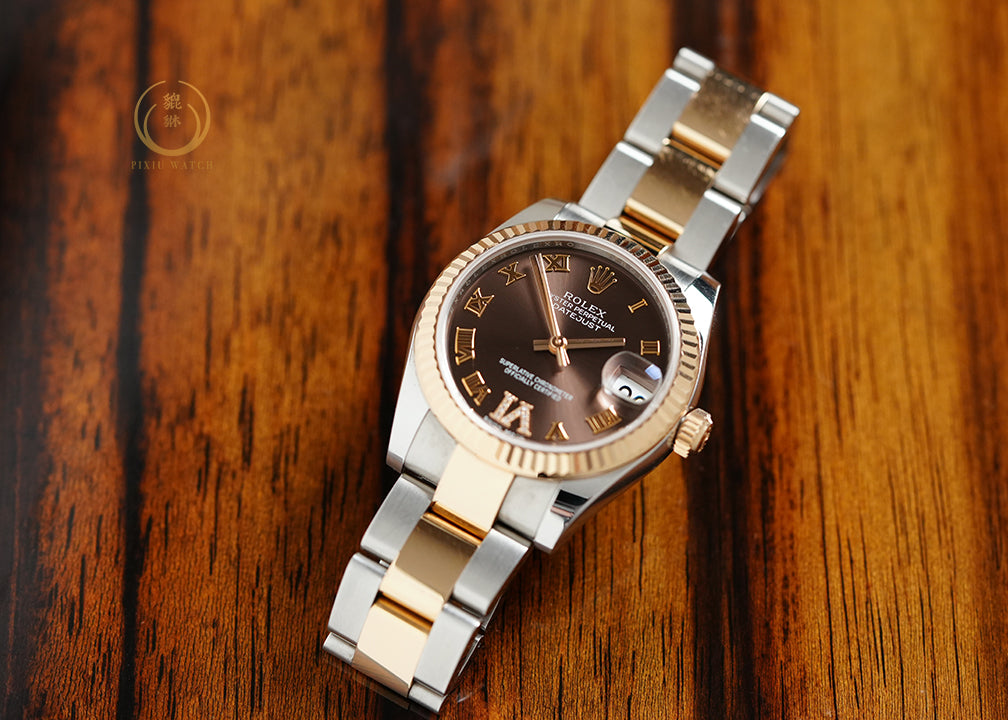 Rolex Datejust 31 Chocolate VI Diamond