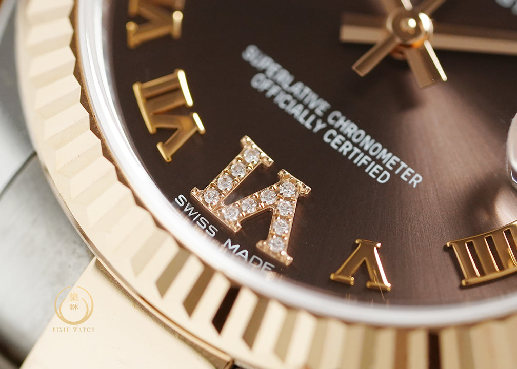 Rolex Datejust 31 Chocolate VI Diamond