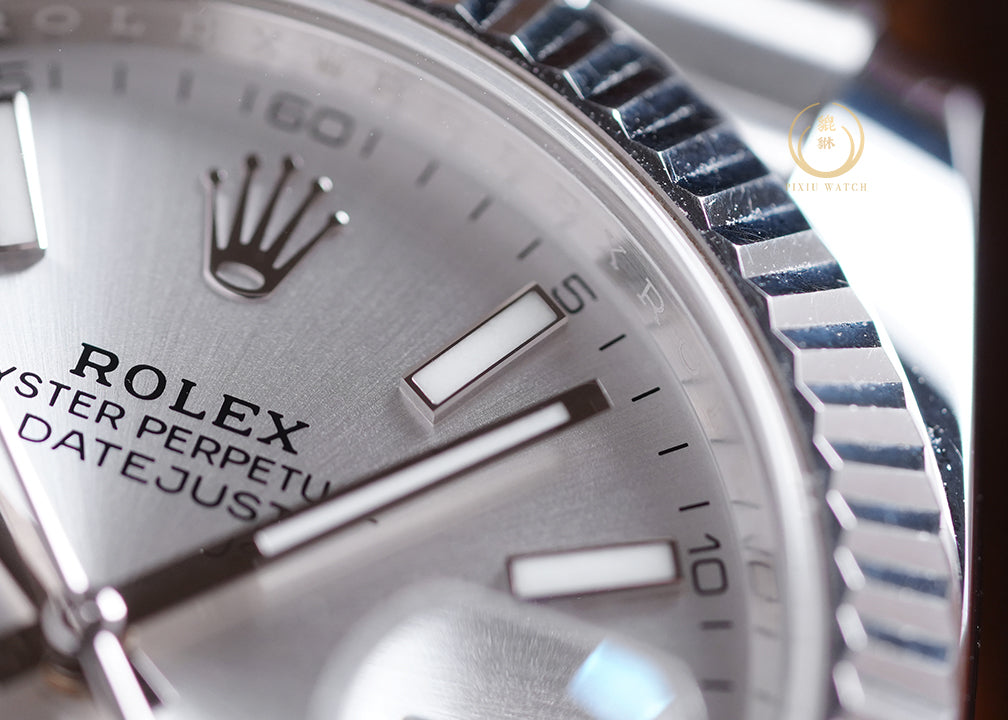 Rolex Datejust 41 White Rolesor Jubilee