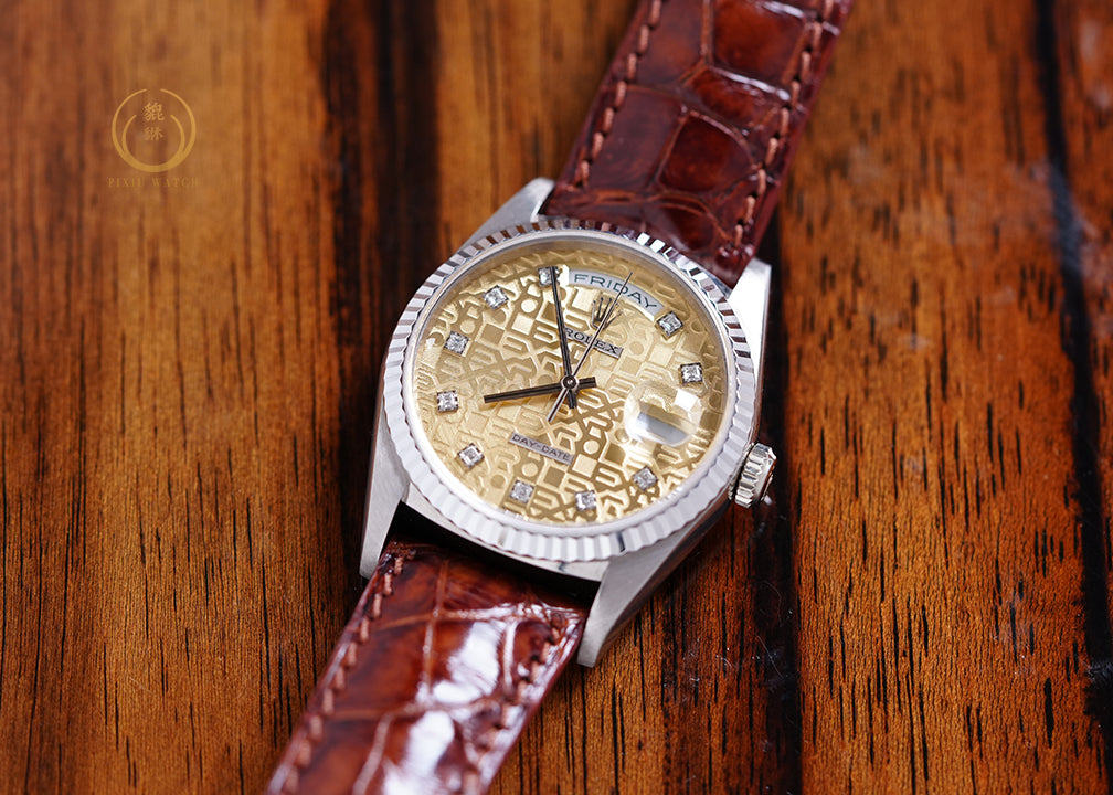 Rolex Day-Date Jubilee Dial White Gold 18239